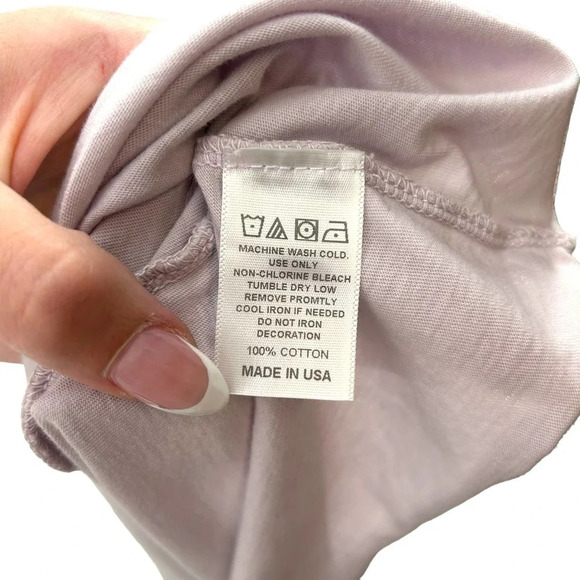 Barry's "What, Like It's Hard?" Graphic Muscle Tank Top Lilac Purple Size Medium - Picture 6 of 6